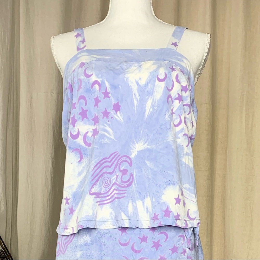 90s Batik Skirt Set - Picture 6 of 6